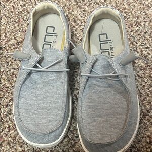 Hey Dude Women's Gray Slip-On Loafers